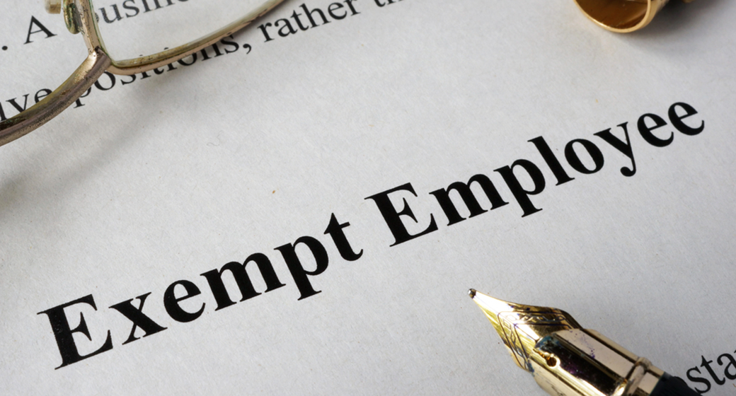 What Is An Exempt Employee In California?